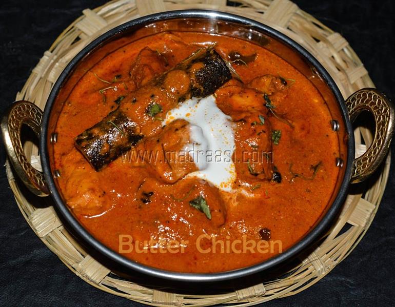 Butter Chicken Gravy / Restaurant Style Butter Chicken Diabetic