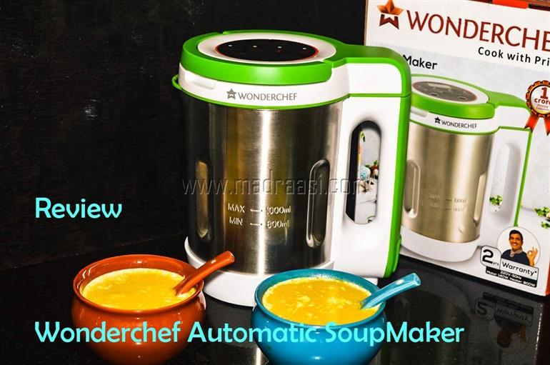 Wonderchef Automatic Soup Maker Review and Unboxing Food & Recipes
