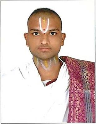 Hindu Priest Lakshmi Srinivasacharyulu Anikepally in Corpus Christi, TX
