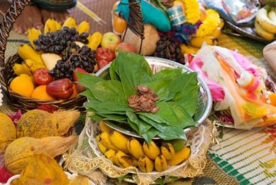 Gujarati Hindu Priest in Philadelphia, PA