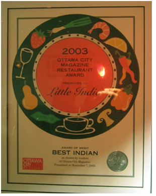 Little India Cafe in Ottawa, ON