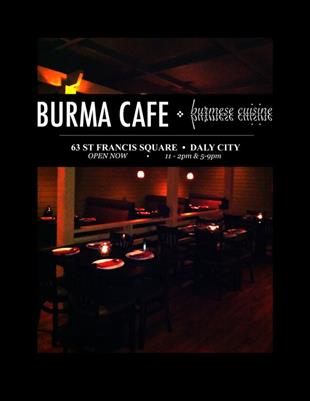 Burma Cafe in Daly City, CA