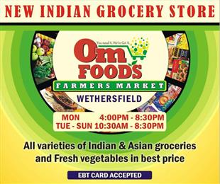 OM Foods Farmers Market in Wethersfield, CT