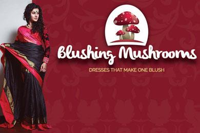 Blushing Mushrooms