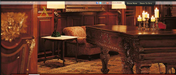 Adolphus Hotel in Dallas, TX