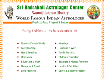 Sri Badrakali Astrologer Center in Jackson Heights, NY