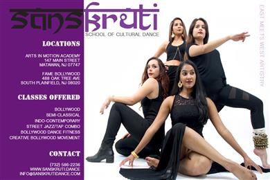 Sanskruti School Of Cultural Dance in South Plainfield, NJ