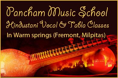 Hindustani Vocal Singing And Tabla Classes in Fremont, CA
