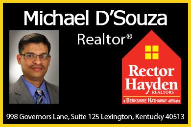 Michael DSouza Realtor in Lexington, KY