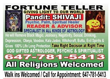 Shivaji in Scarborough, ON