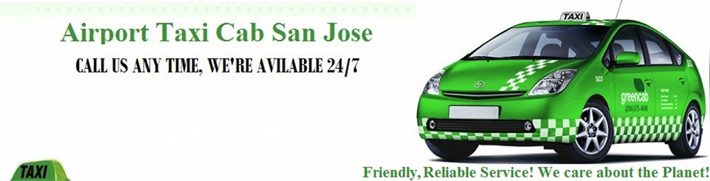 Airport Taxi Cab in San Jose, CA