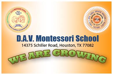 D A V Montessori School in Houston, TX