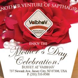 Vaibhav Indian Restaurant in Franklin Park, NJ