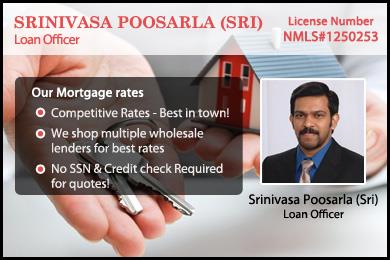 Sri Poosarla Residential Loan Officer