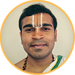 Priest Sri Komanduri. Seshadri Iyyengar in Saint Paul, MN