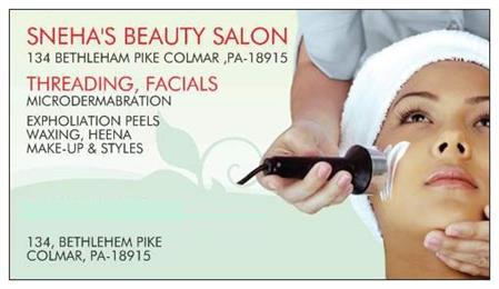 Sneha Beauty Salon in Philadelphia, PA