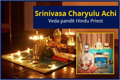 Srinivasa Charyulu Veda Pandit Hindu Priest And Astrologer in Baltimore, MD