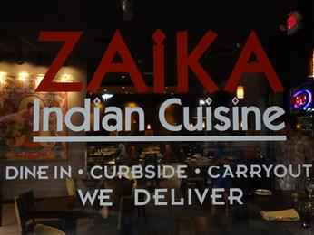Zaika Indian Cuisine in Mooresville, NC
