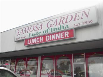 Samosa Garden in Sacramento, CA