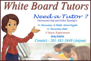 White Board Tutor in New York, NY
