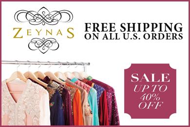 ZeynaS Home Of Pakistani Fashion Retail And Online in Boston, MA