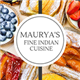 Mauryas Fine Indian Cuisine in Vancouver, BC