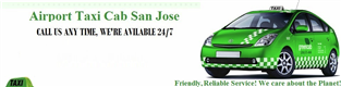 Airport Taxi Cab in San Francisco, CA