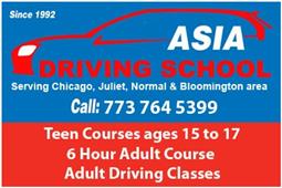 Asia Driving School Driving Lessons Chicago, IL US