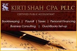 Kirti Shah CPA PLLC Financial & Taxation Services Charlotte, NC US