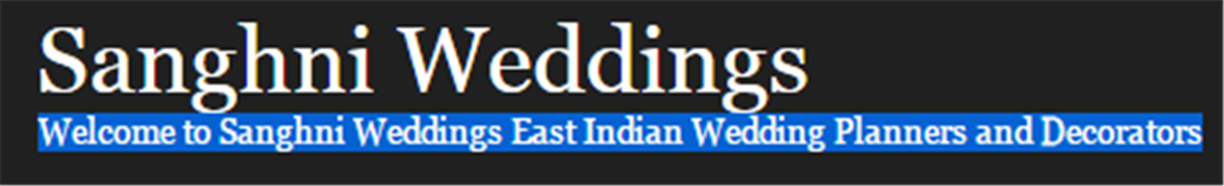 Sanghni Weddings