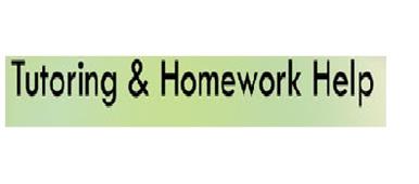 Tutoring And Homework Help