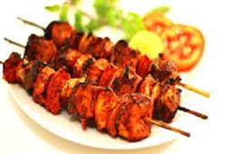 Home Made Kebabs And Samosas