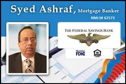 Syed Ashraf Mortgage Banker Loan Services Mahwah, NJ